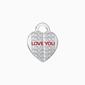 Tiffany & Co. large I love you heart charm
